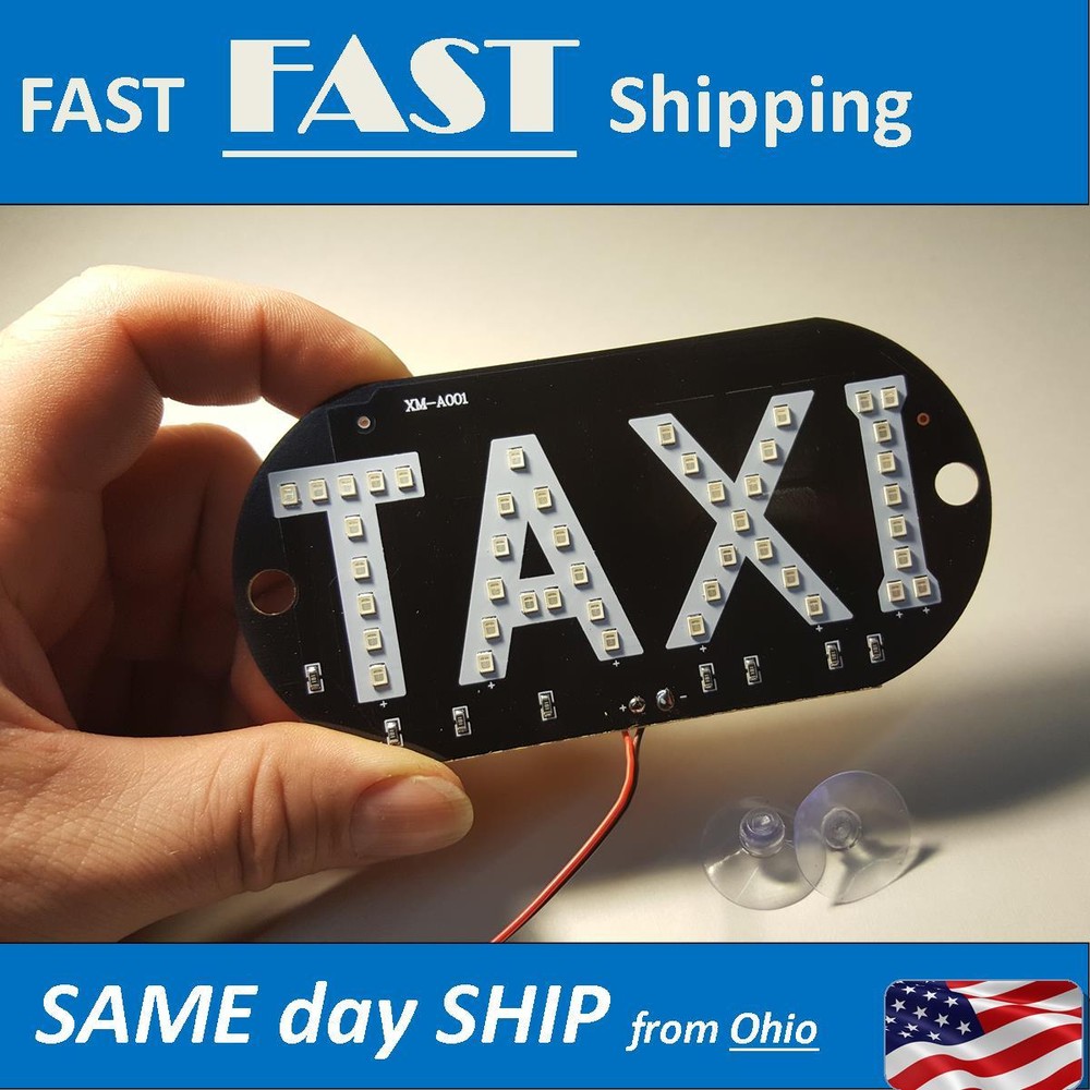 taxi sign - LED - bright