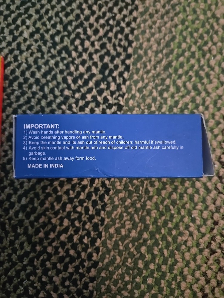 Gas Lite Soft Auto-form upright mantle