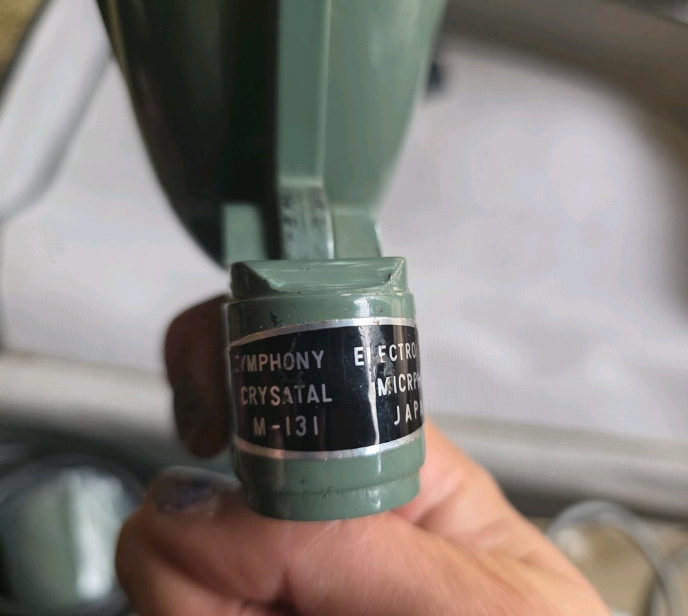Symphony Electronics M-131 crystal microphone, (Argonne M131, PRIMO 131)