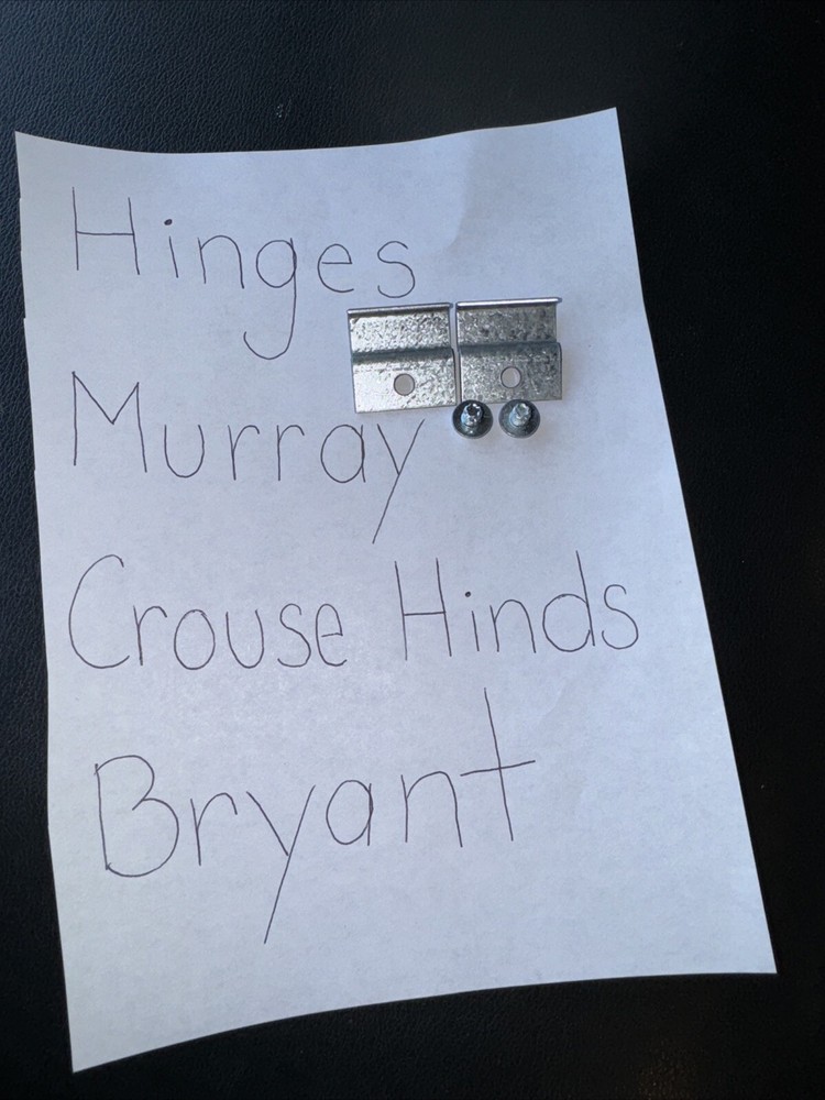 METER SOCKET PANEL HINGES FOR MURRAY, CROUSE H, BRYANT.