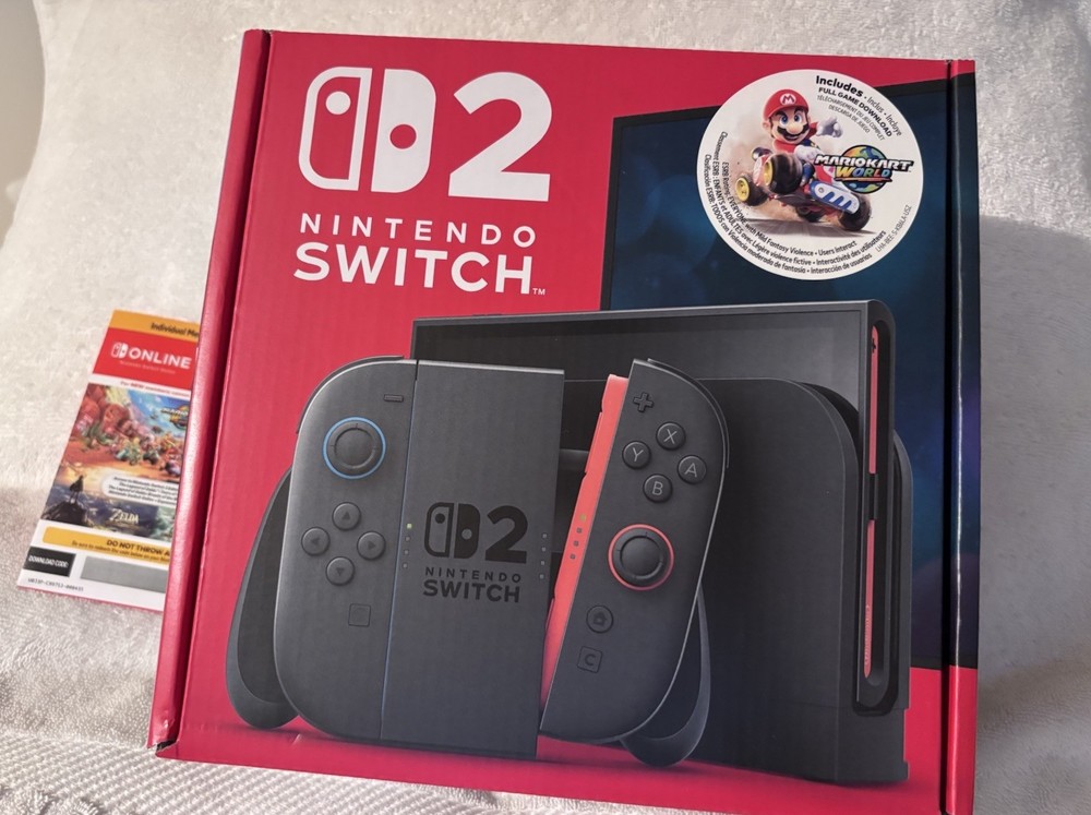 NEW Nintendo switch 2 BUNDLE with Mario cart (NEW IN BOX)