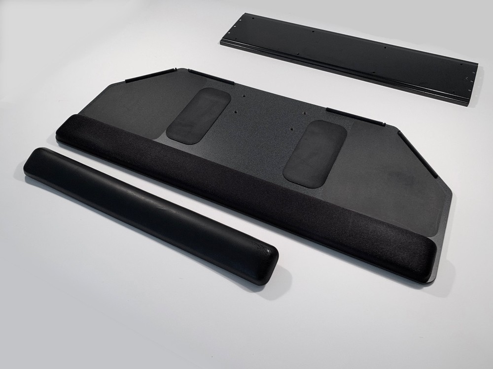 HUMANSCALE Keyboard Tray with Mouse Platform Black Originally $450