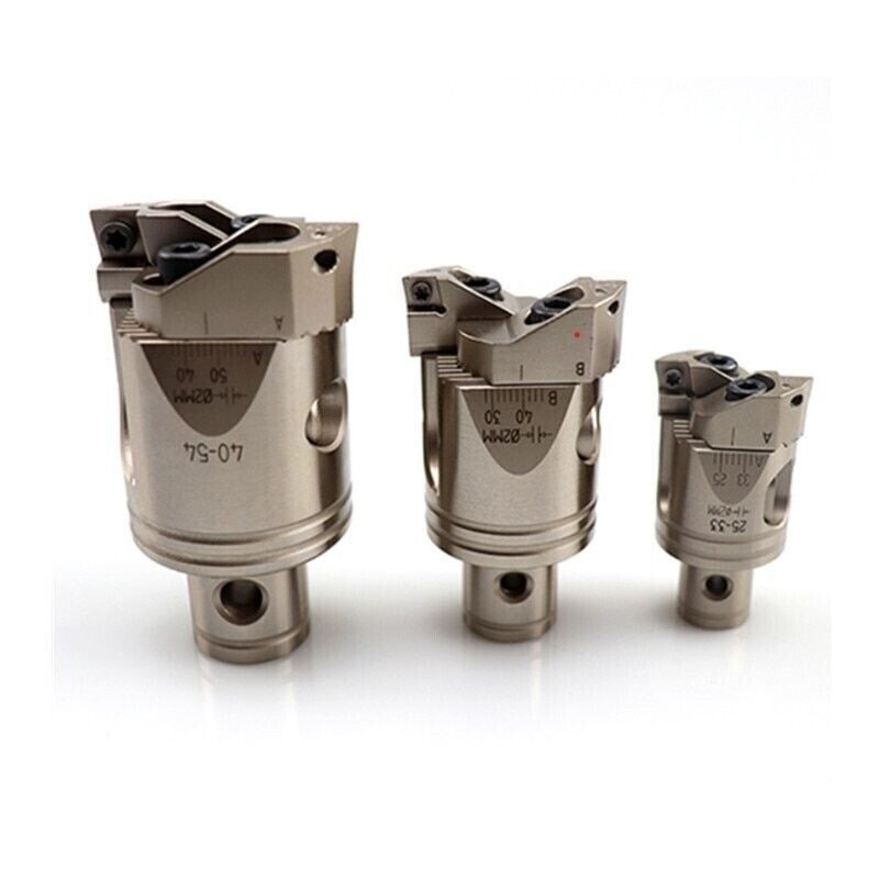 Rough Boring Head Adjustable Double Edge Boring Cutter Big Range Teeth Tools New