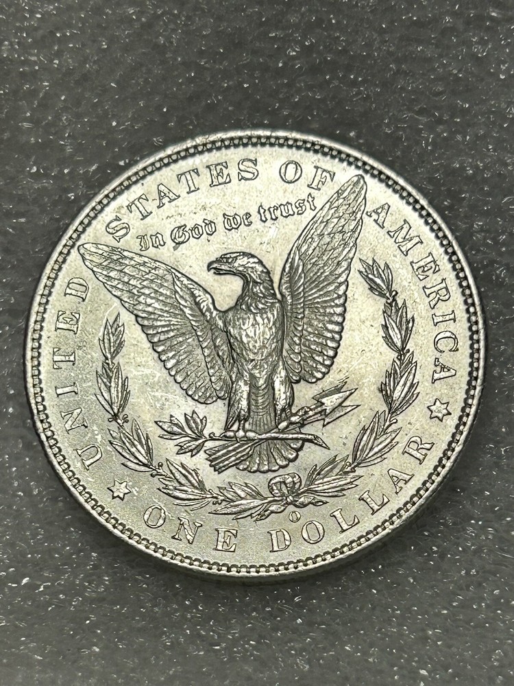 1885 O Morgan Silver $1 BU BB-R36