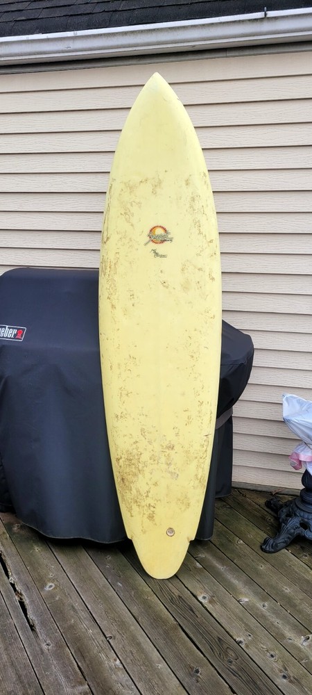 Vintage Sunset Surfboard Used NJ 6ft Plus