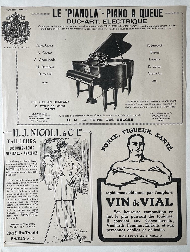 UNIC Advertising Poster “Double Cantilever” 1920s