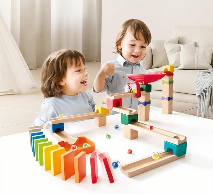 Hape Marble Run Crazy Rollers Stack Track