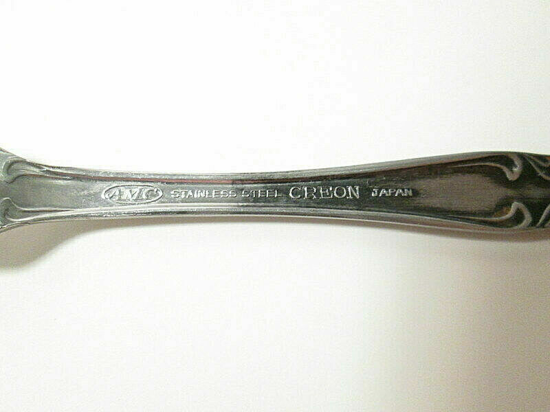 Stainless Seafood Cocktail Fork AMC CREON SCROLL 5-3/8" Replacement Silverware