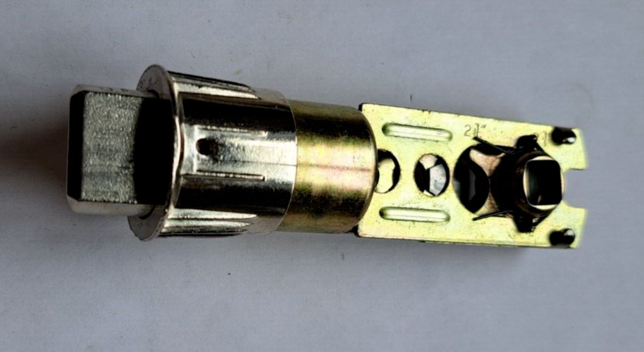 Dexter Chrome Interior Adjustable Latch Bolt  2-3/8"  or  2 3/4" Backset