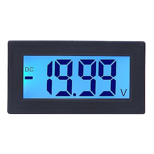 Dc Voltmeter Yb5135Db LCD, Blue Backlight Power Supply Digital Meter Display