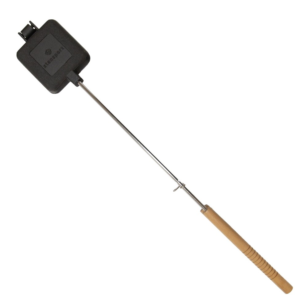 Stansport Cast Iron Square Pie Iron - Open Fire Cooker