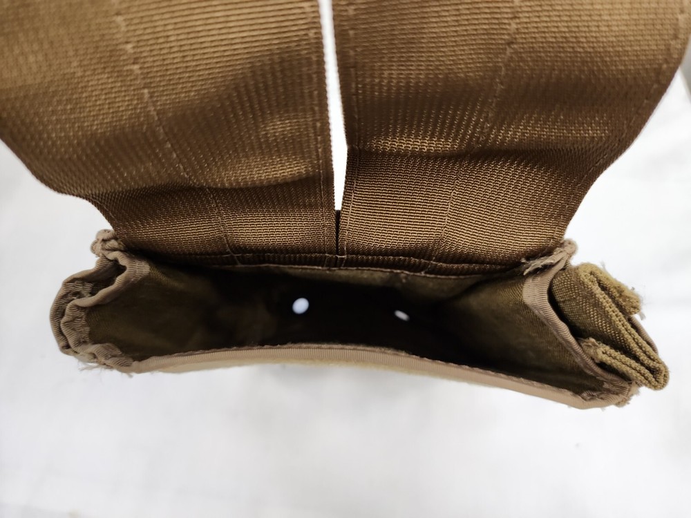 Tactical Assault Gear MOLLE Split SAW Pouch Coyote Brown Cag Sof Devgru Seal