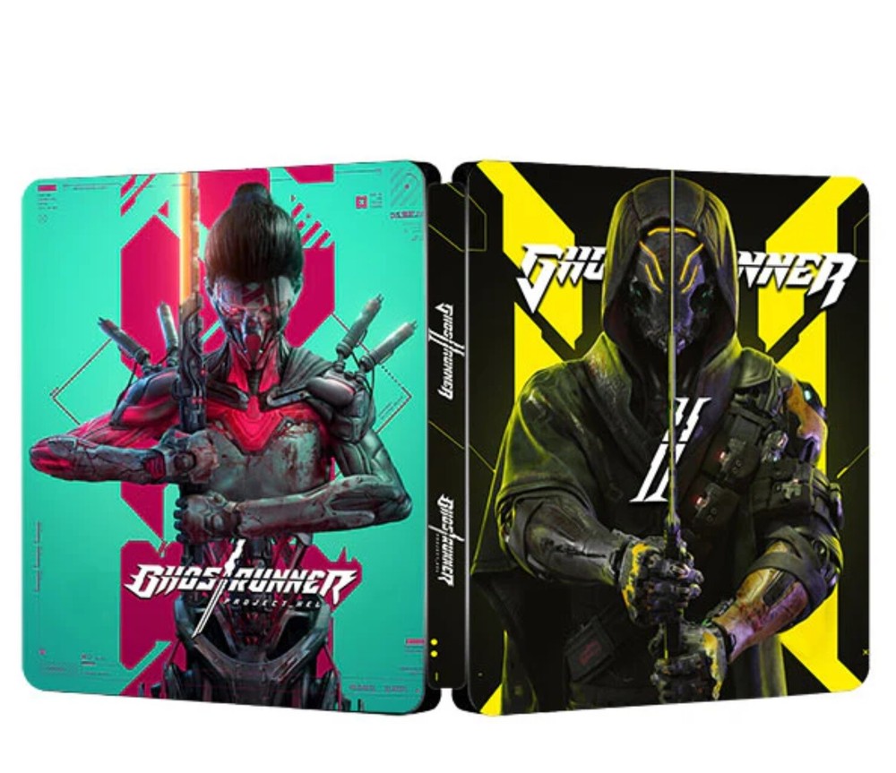 Ghostrunner 2 & Ghostrunner Project_Hel Cyber Edition Steelbook Case Custom Made