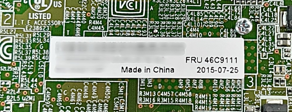 IBM System X M5210 12GBps SAS, SATA RAID 5 Controller 46C9111 PCI-e 3.0 - Tested