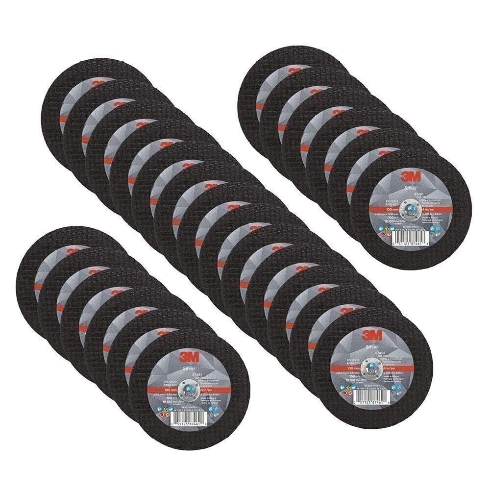 3M Silver Cut-Off Wheel, Precision Shaped Ceramic, Long-Lasting