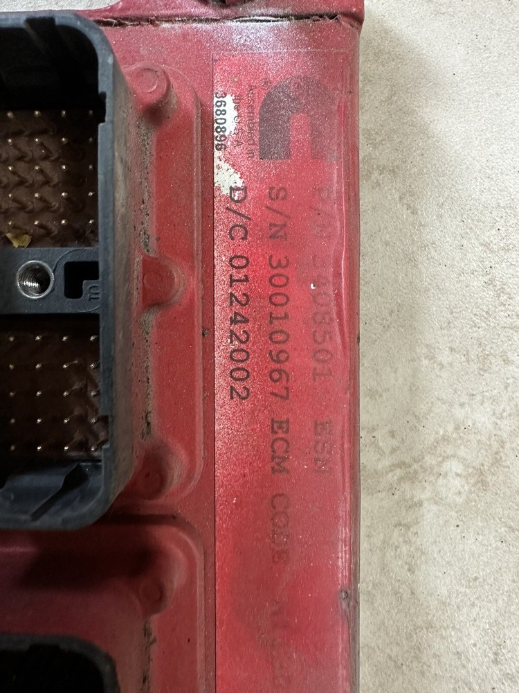 Cummins Isx Ecm Year 2001
