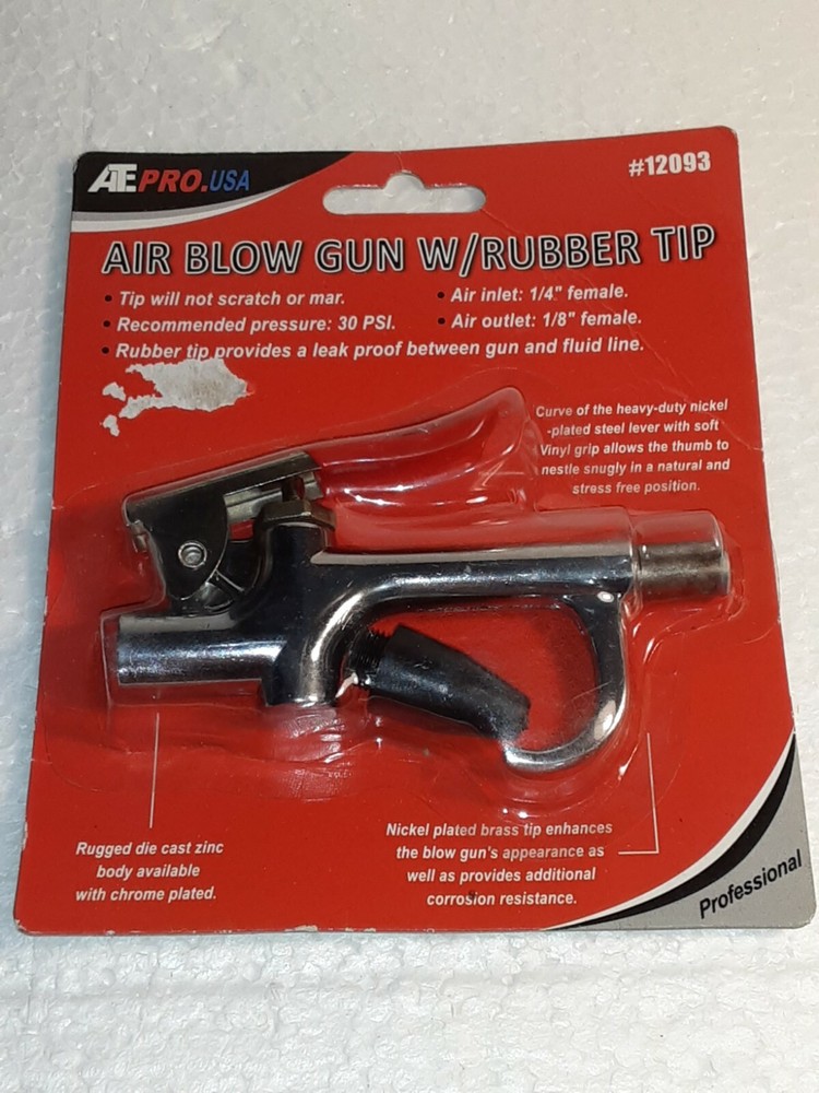 AE PRO AIR BLOW GUN WITH RUBBER TIP