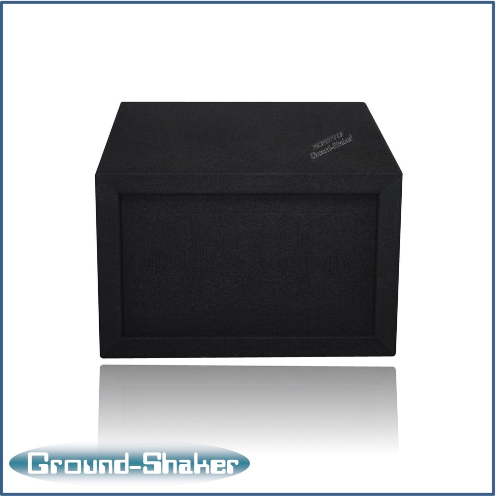 Ground Shaker Single Competition Ported / Vented Sub Box Subwoofer Enclosure