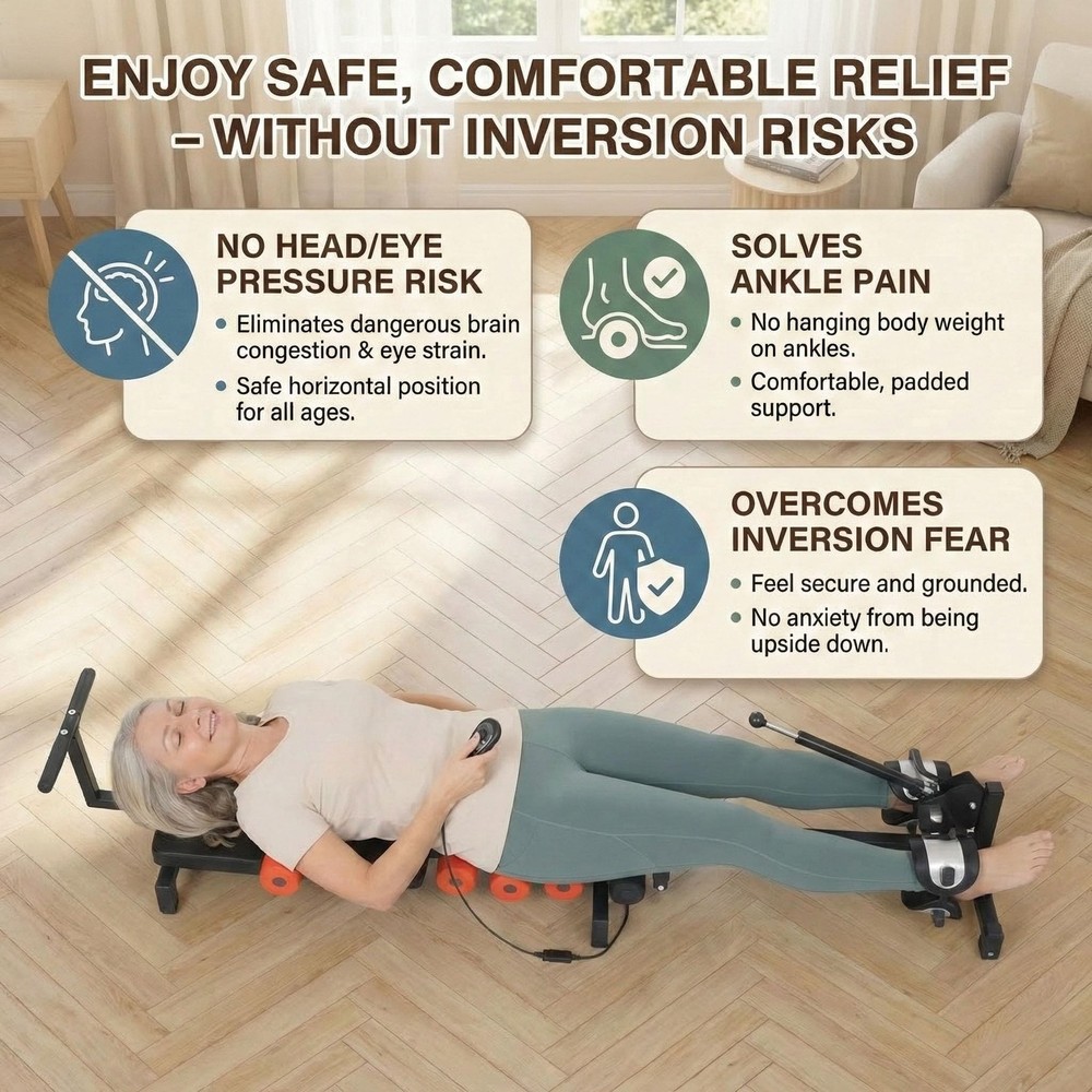 Electric Traction Machine for Neck and Back, Home Spinal Decompression Device...