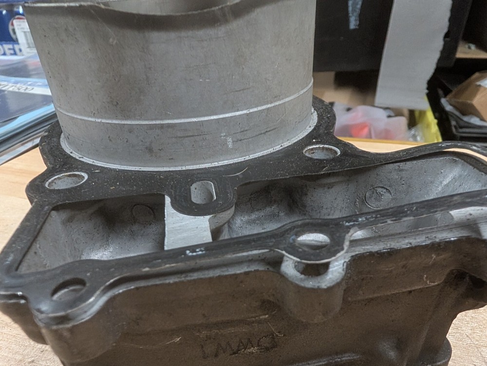 Cagiva Raptor 1000 Right Engine Cylinder #WG35