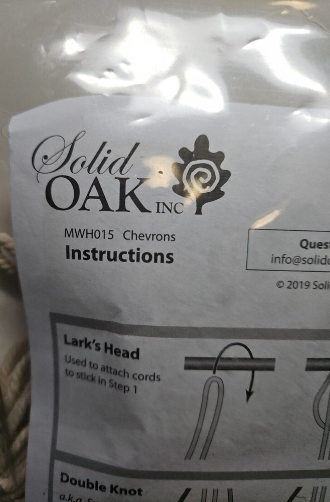 Make-rame Macrame Wall Hanging Kit MWH015