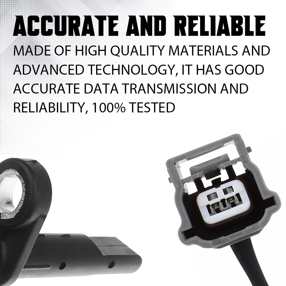 2PCS ABS Wheel Speed Sensor Front Left & Right Side For Nissan Rogue 2014-2020