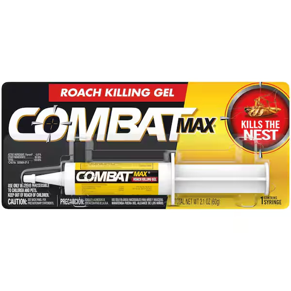 Combat 60 g Source Kill Max Roach Kill Gel-2.1 oz (1 Syringe),NEW!