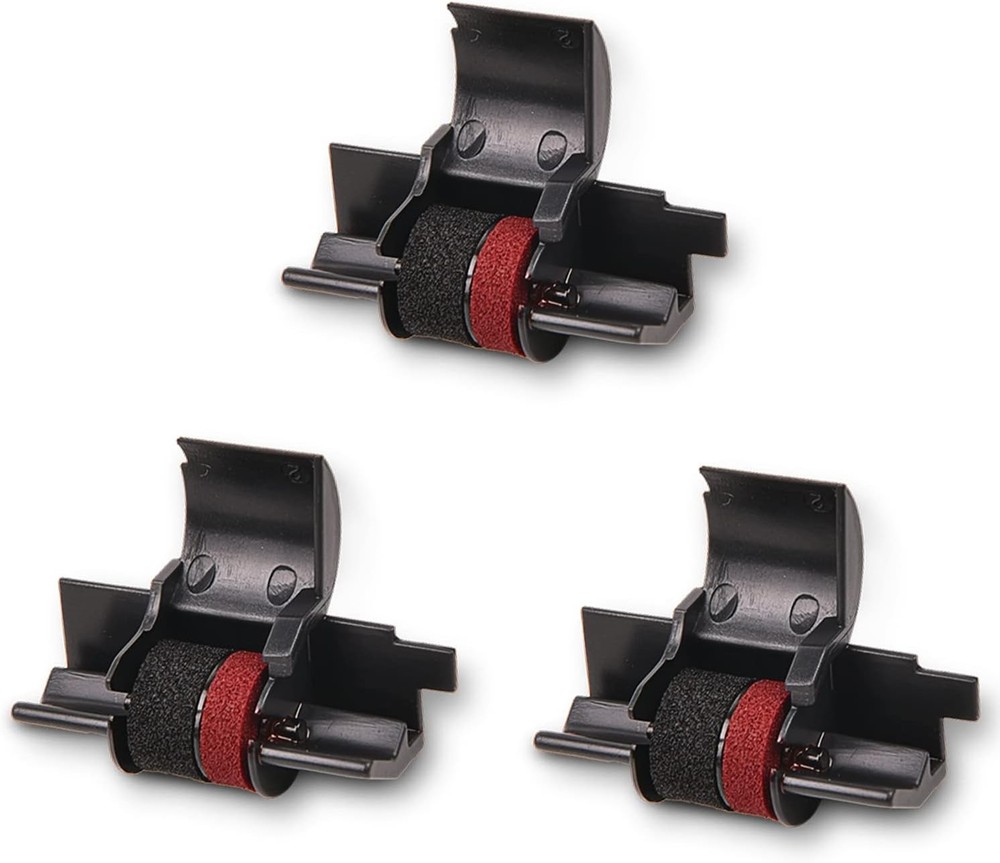 3-Pack Compatible Calculator Ink Ribbons for Sharp, Canon, Casio & More