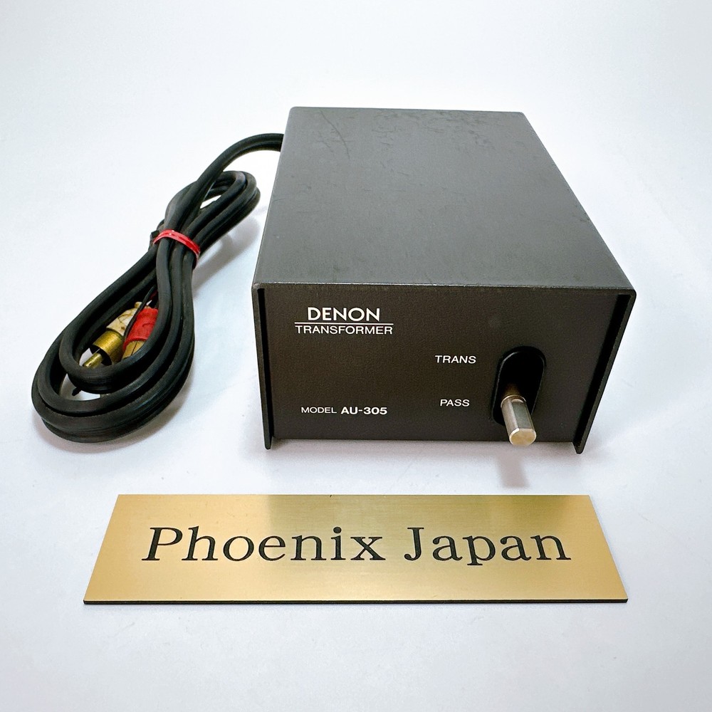 Denon AU-305 Step Up Transformer USED