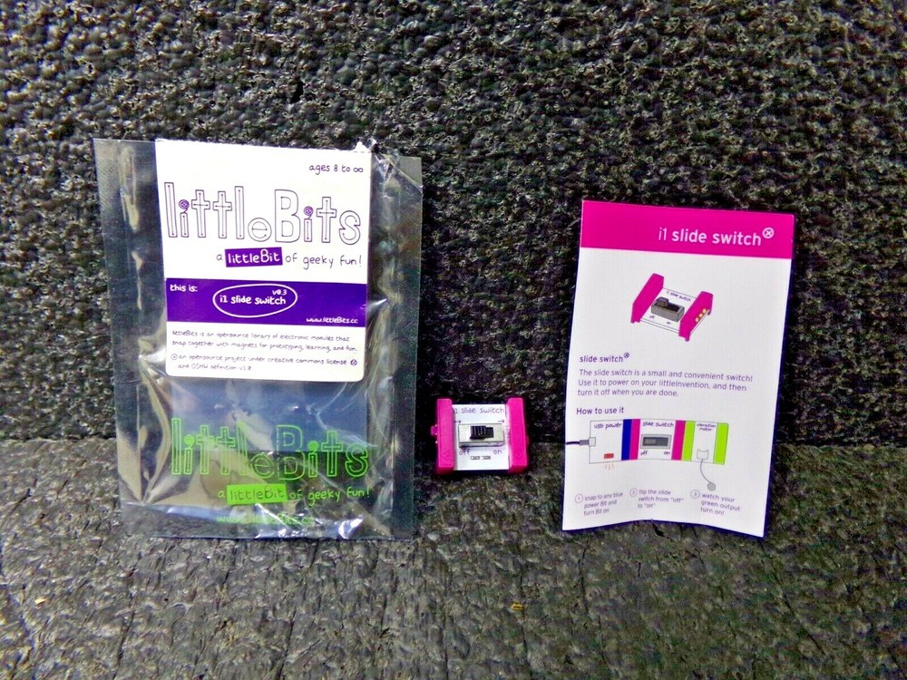 littleBits 650-0001 Slide Switch Input Module