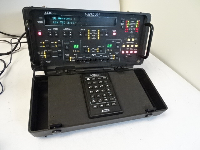 T-BERD 224 TTC ACTERNA JDSU PCM TESTER ANALYZER