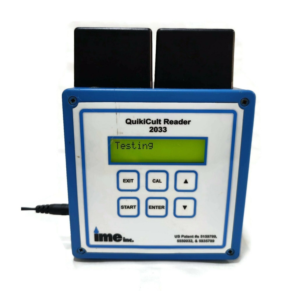 IME Inc QuikiCult Reader 2033 Bacteria Growth Analysis System. Made in USA