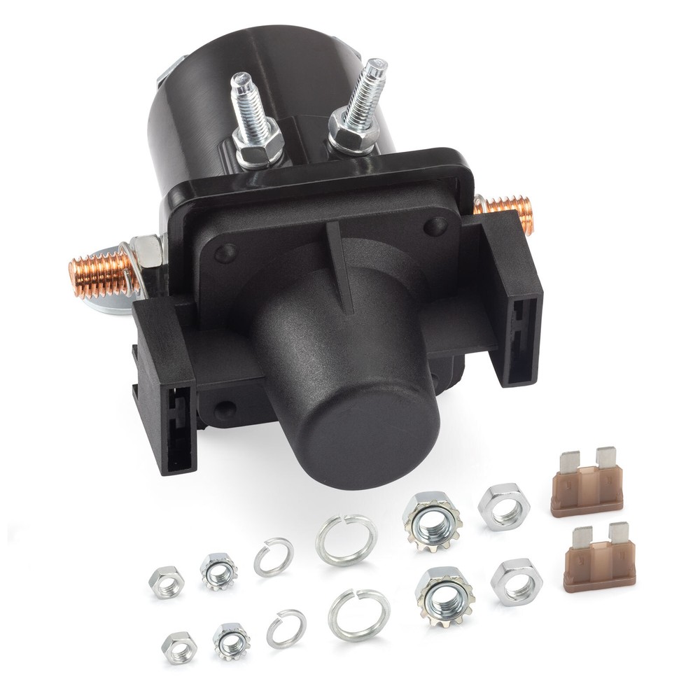 Battery Disconnect Relay 12 Volts 100 Amp Includes Screws 01-00055-000