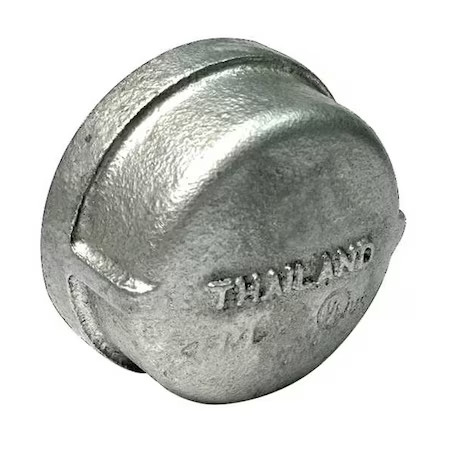 Cap, 6 In, Npt, Galv,  783Yd8