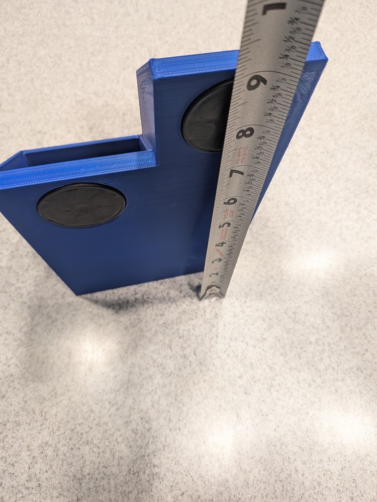 Magnetic Zip Tie Holder 3D Printed