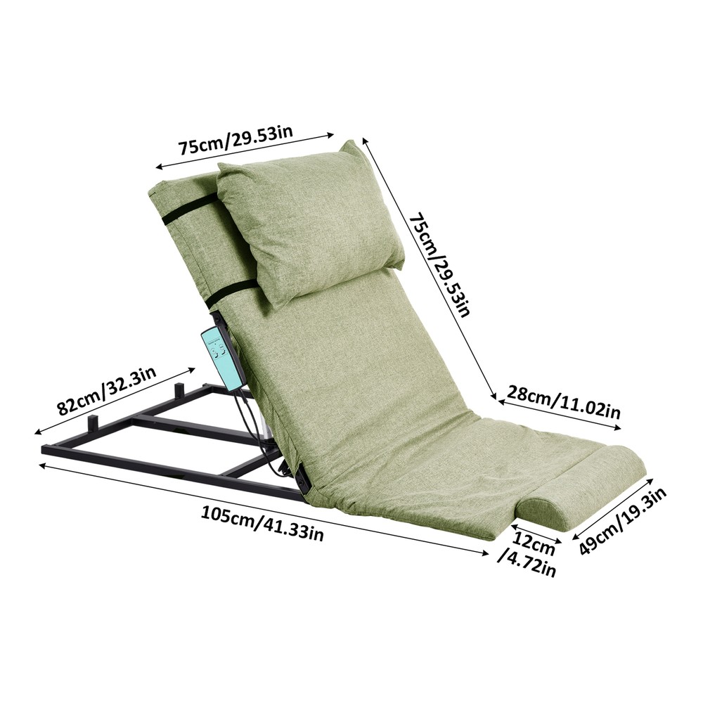 Rest With Backrest Armrest Back Lifting Bed