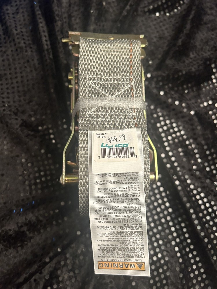 Lynco Logistic Cargo Ratchet Strap SIZE 2" x 16' 1000LBS Tie Down