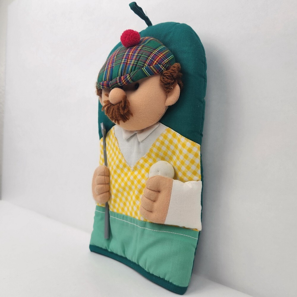 Golfer Oven Mitt Potholder