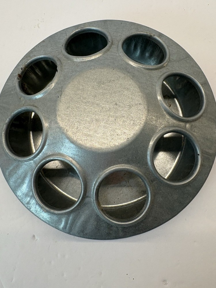 Steel Galvanized, Chicken, And Chick Feeder Cups .