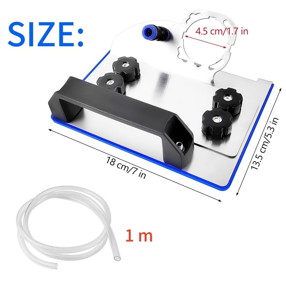 45 Degree Tile Chamfering Tool, Ceramic Tile Cutter Tool, Angle Grinder Attac...