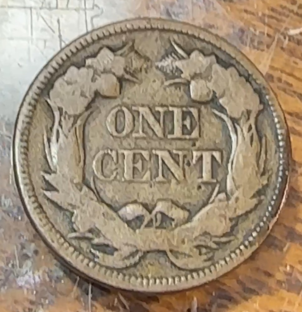 1857 Flying Eagle Cent Nice Original VG CHRC