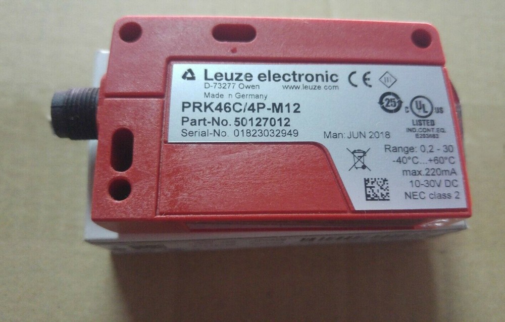 LEUZE PRK46C/4P-M12 Sensor New ✦KD