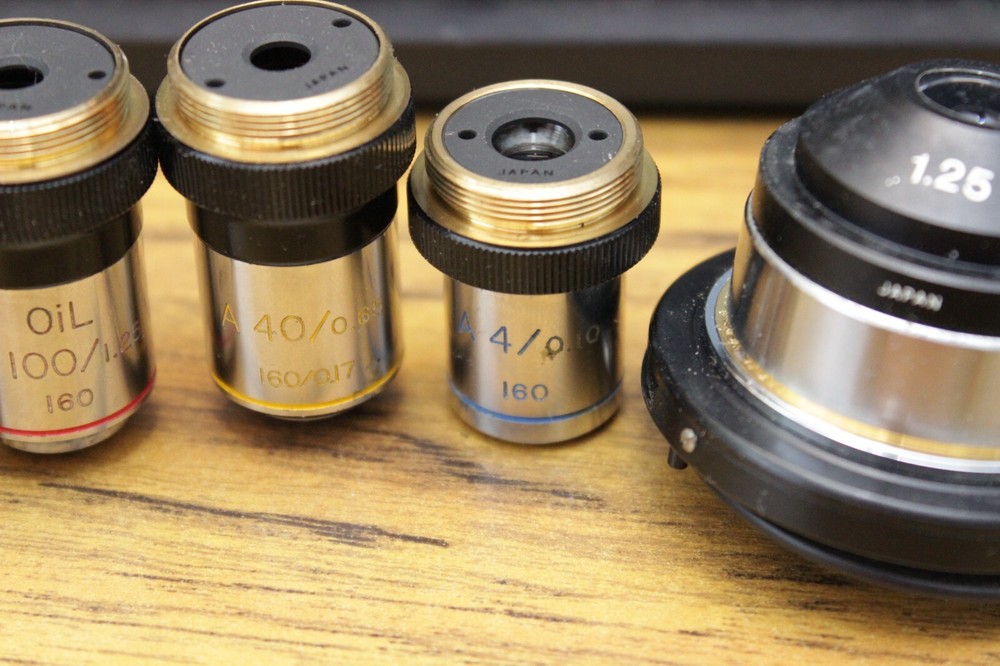 (dirty) bausch lomb microscope lenses