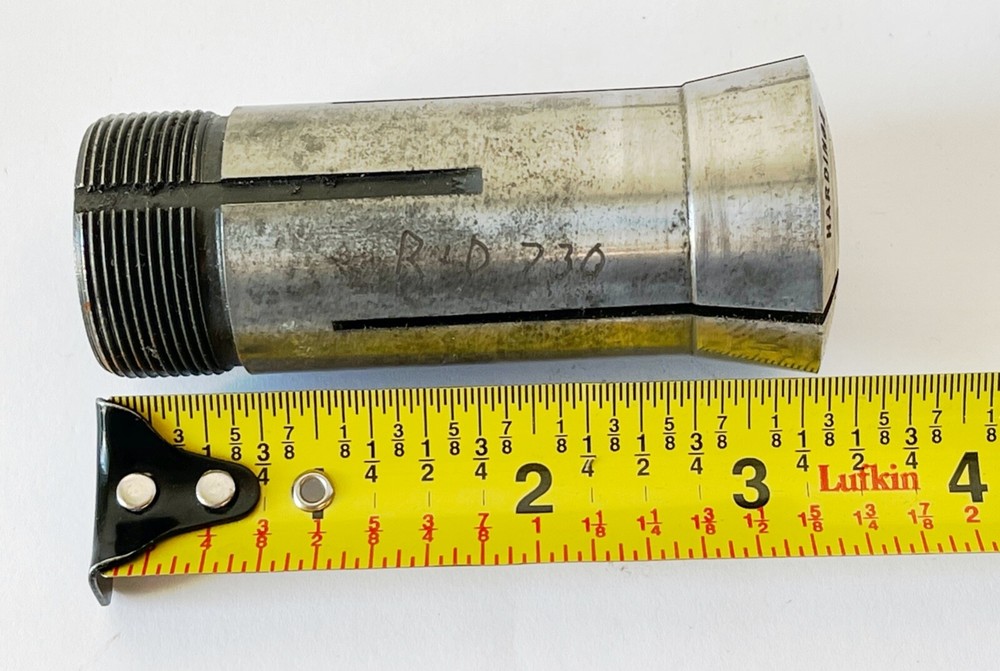 11/16" HARDINGE 5C Round Collet External Threads USA