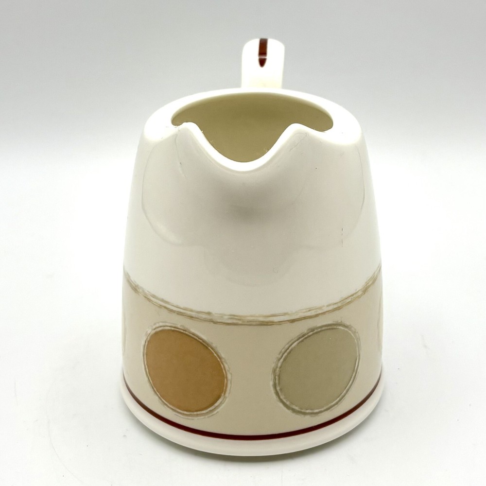 Mocha Java Cream Pitcher Noritake Ambience Pattern 7989