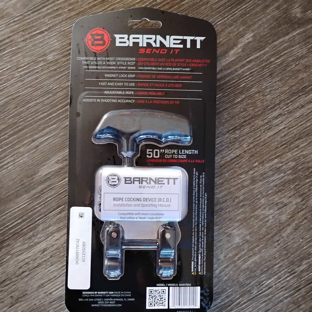 Barnett Crossbow Rope Cocking Device