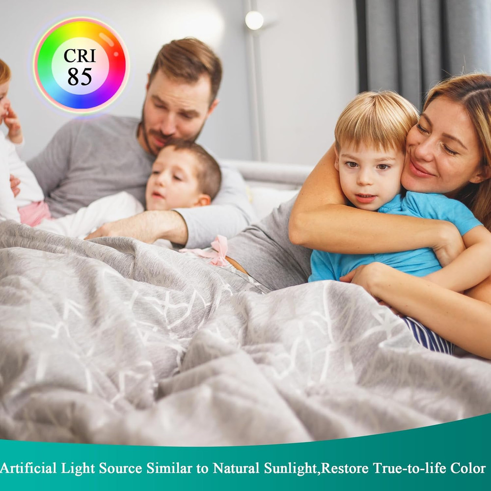 GU10 LED Bulb Dimmable, Daylight White 5000K, 60W Equivalent, High Brightness 70