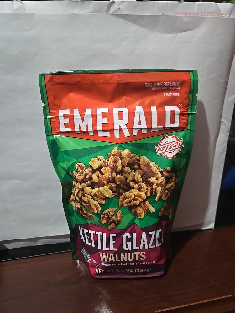 Emerald Glazed Walnut, 6.5 Ounce -- 6 per case.