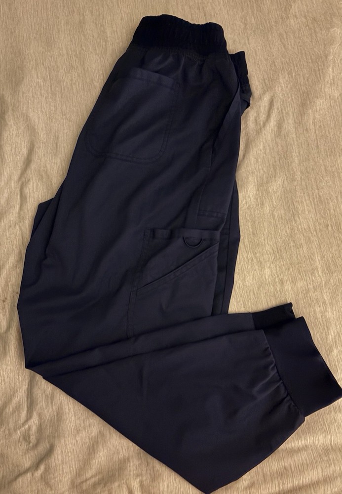 Blue Cherokee Petite Scrub Set