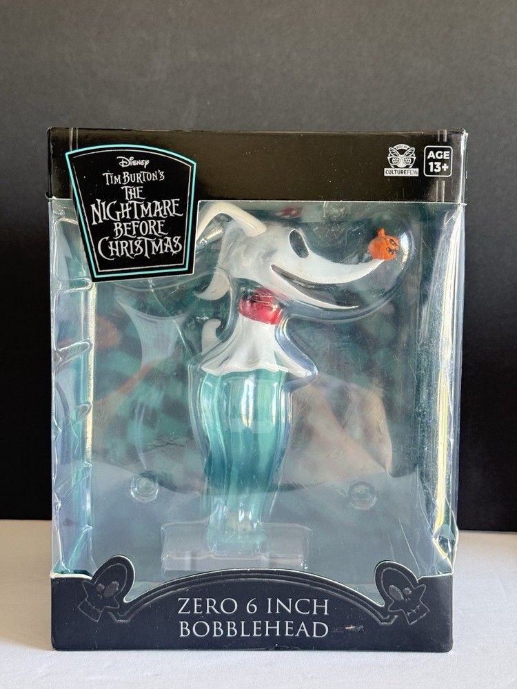 Disney Nightmare Before Christmas Zero Bobblehead 6" New
